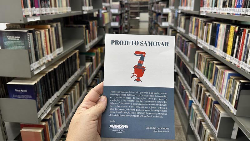  Biblioteca de Americana recebe oficina de literatura e teatro neste sábado