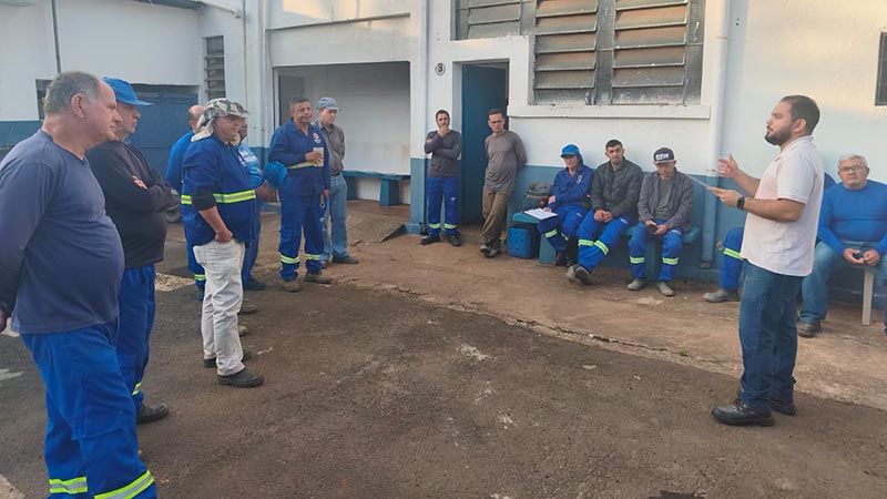 SESMT conscientiza servidores sobre prevenção de acidentes e segurança no trabalho