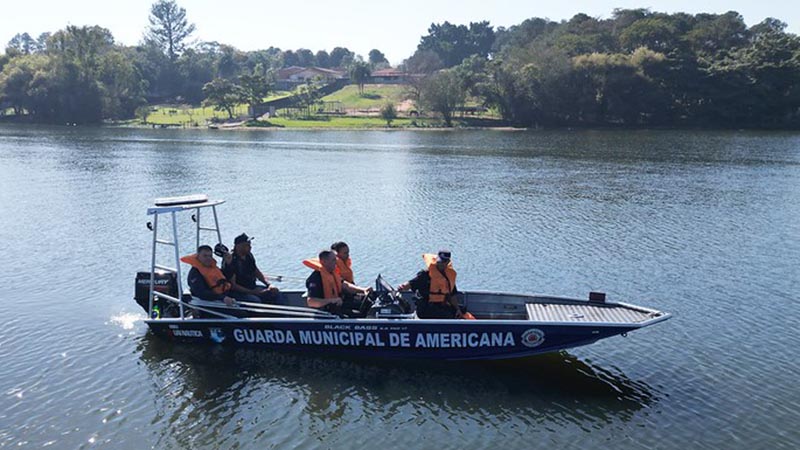 GAMA reforça patrulhamento náutico com novo barco