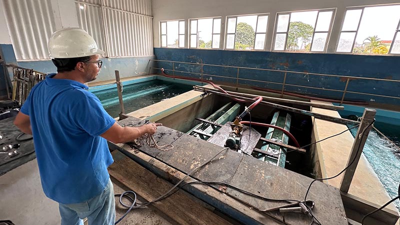 DAE conclui metade da reforma dos filtros das ETAs e inicia obras no filtro 6