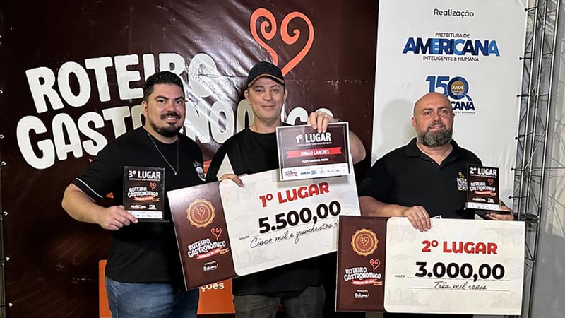 Prefeitura abre inscrições para participantes do Roteiro Gastronômico Americana 2026