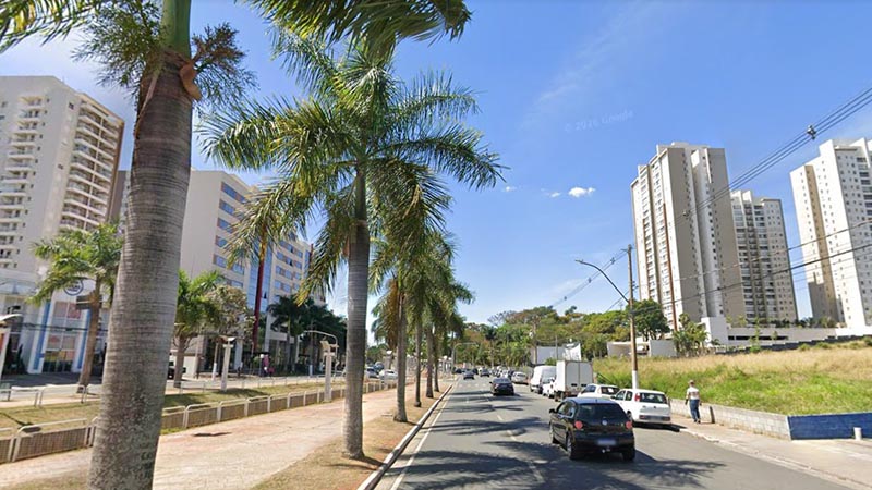 Avenida Brasil terá trecho com uma faixa interditada na segunda-feira no sentido bairro-Centro