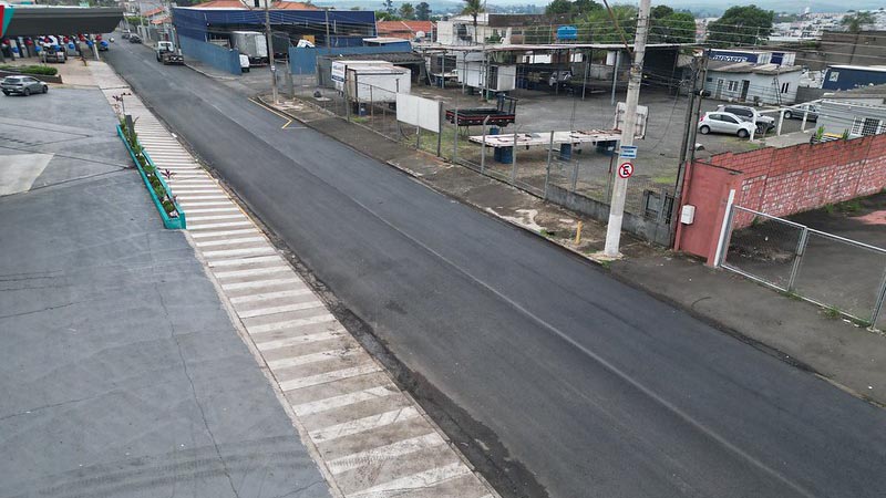 Prefeitura conclui obras de recuperação asfáltica na Av. Centurione Boer