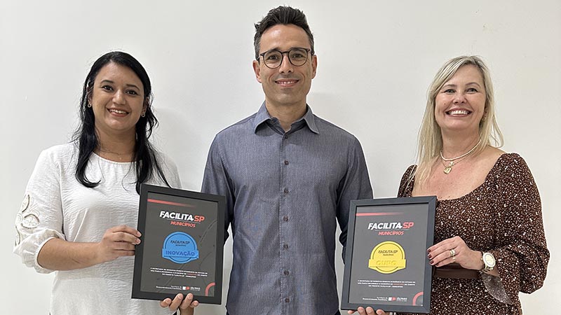 Americana é premiada com Selo Ouro e Selo Inovação no programa Facilita SP