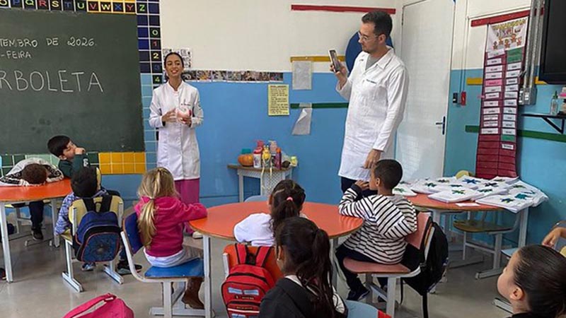 Americana promove avaliação nutricional e educação alimentar nas escolas