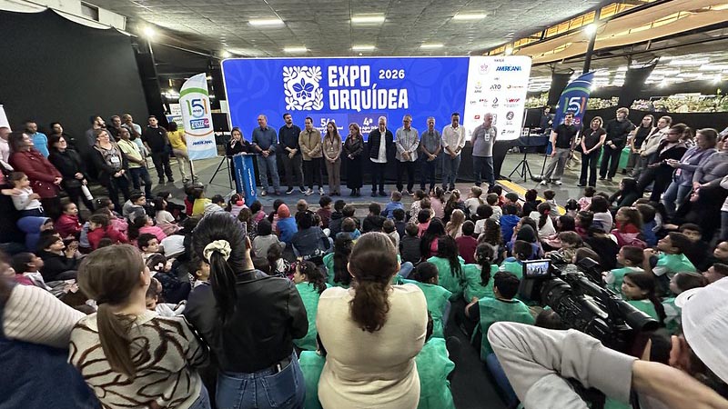 Prefeitura abre a 54ª Expo Orquídea e a 4ª Feira AgroUrbana; eventos seguem até domingo