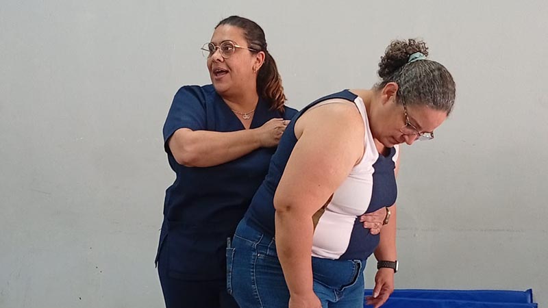 ESF Praia Azul promove atividade educativa sobre primeiros socorros