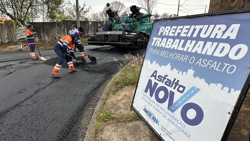 Prefeitura avança com as obras do Asfalto Novo nas regiões do São Vito e Vila Franciscangelis