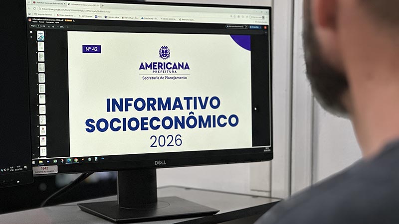 Prefeitura de Americana lança Informativo Socioeconômico 2026