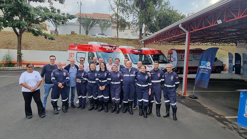 Prefeito Chico renova frota de ambulâncias do Serviço 192 de Americana