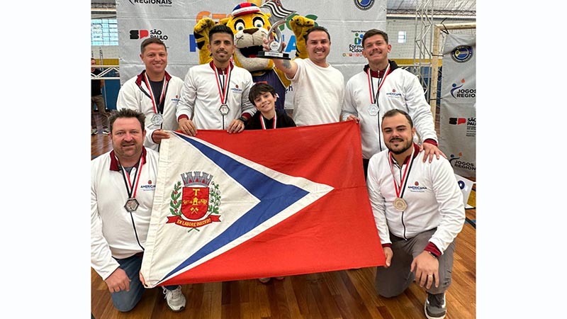 Americana é vice-campeã dos Jogos Regionais