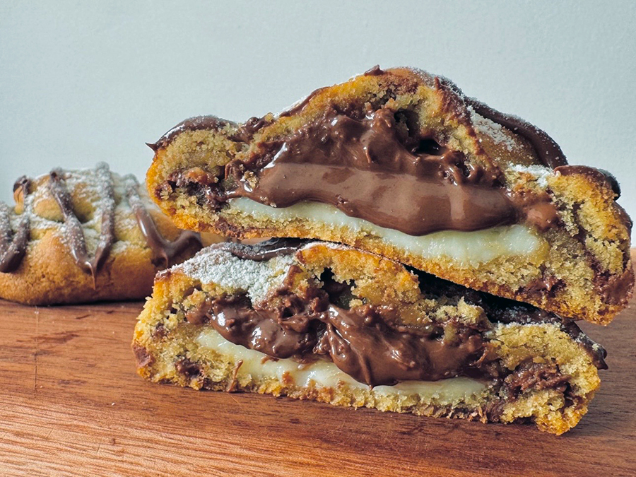 Cookie de Ninho com Nutella