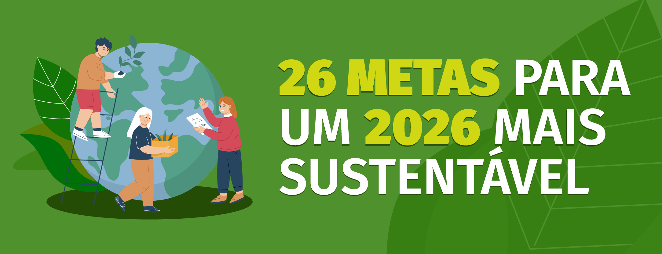 25 Metas para um 2025 Sustentavel